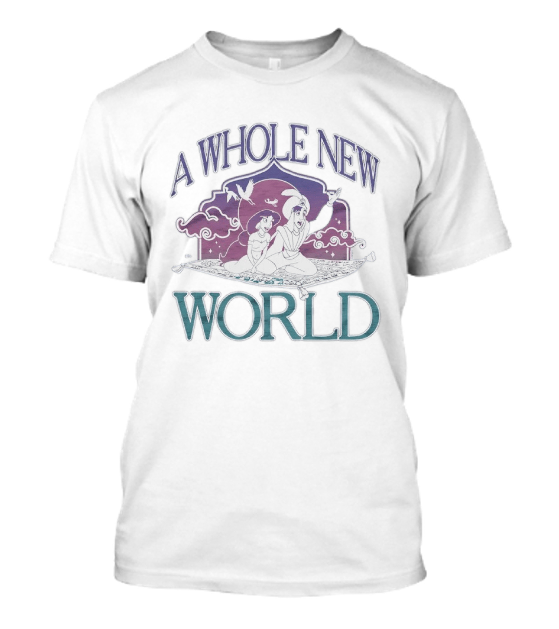 A Whole New World Aladdin Flying Carpet Adventure T-Shirt