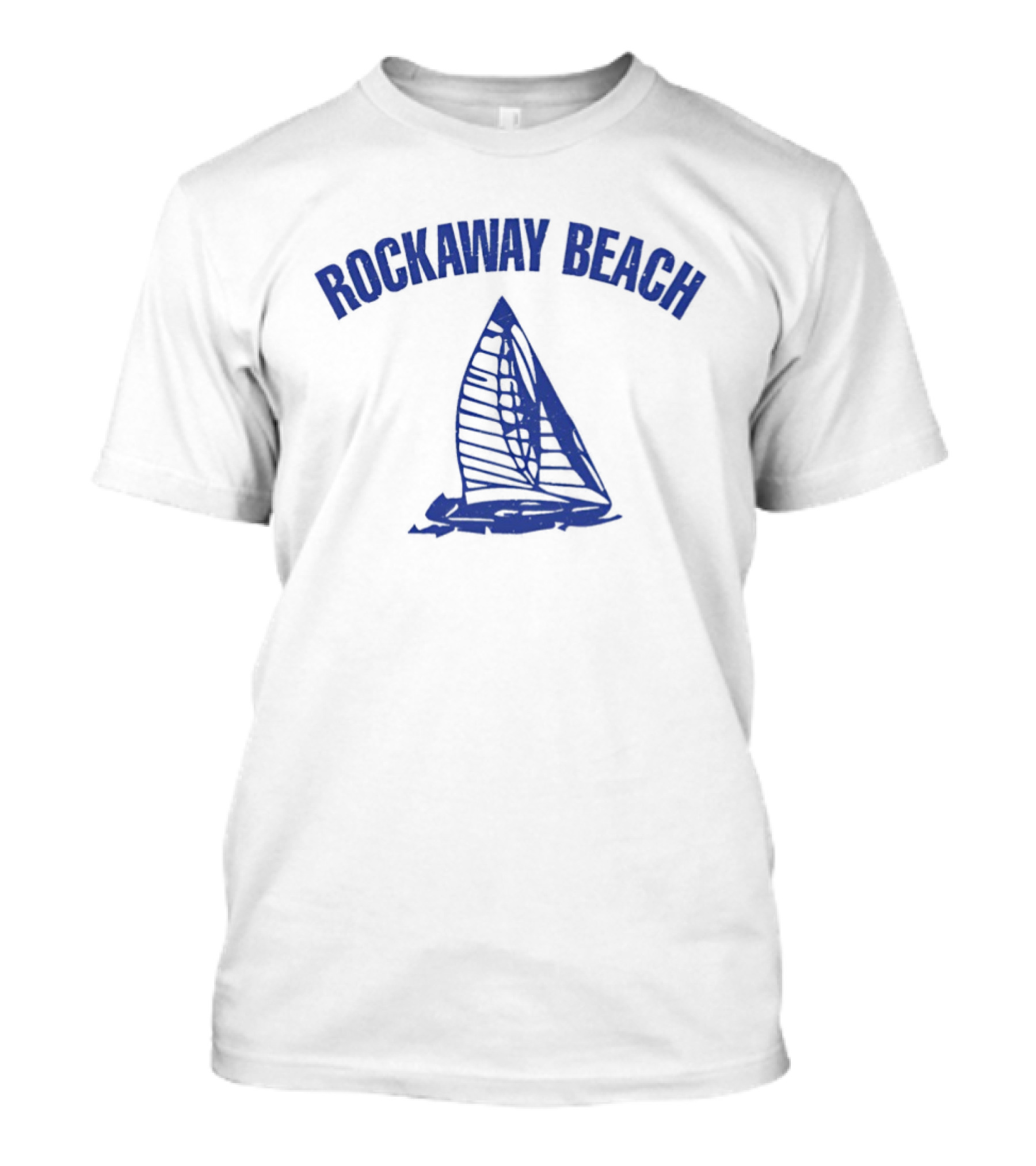 Rockaway Beach Sailboat Ocean Adventure T-Shirt