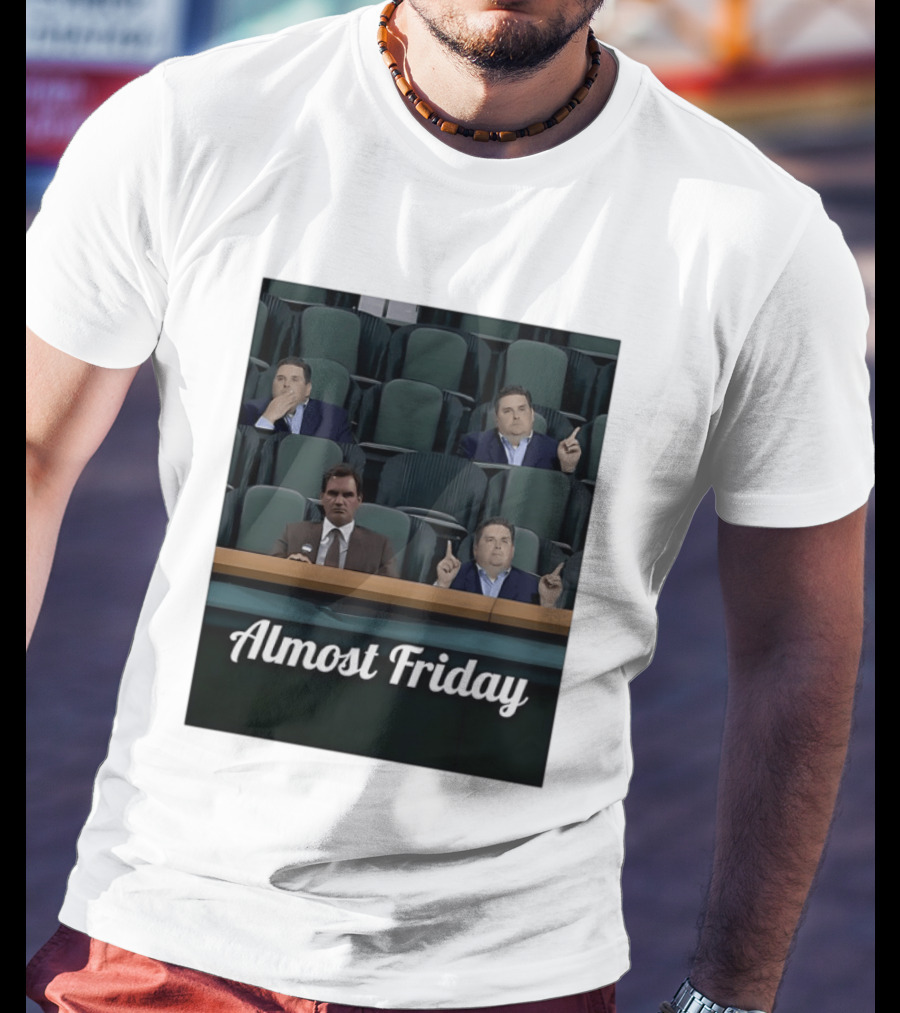 Roger Federer Brian Windhorst Tennis Stands Memes Almost Friday T-Shirt