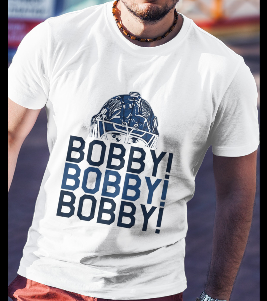Sergei Bobrovsky Bobby Chant Helmet Ice Hockey T-Shirt