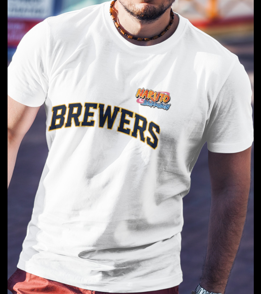 Milwaukee Brewers Naruto Shippuden 2026 Event Promo T-Shirt