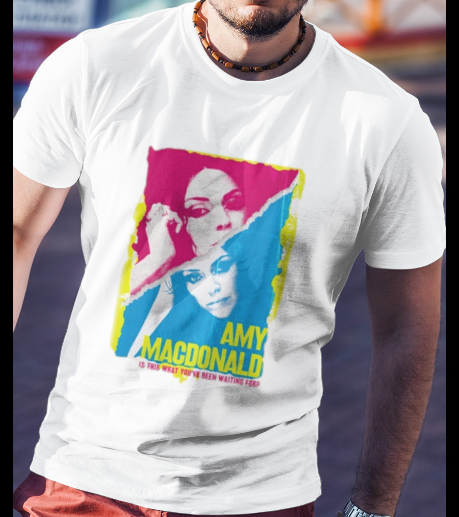 Amy Macdonald Is This What You've Been Waiting For Vintage Style Image T-Shirt
