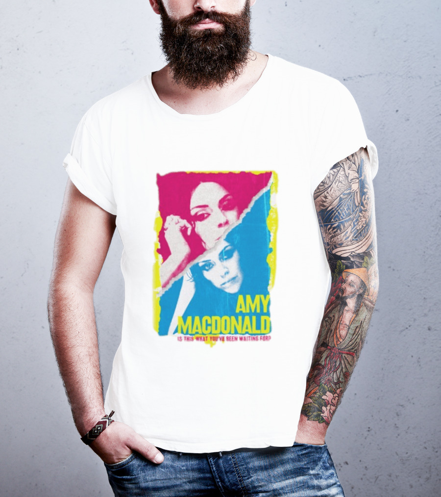 Amy Macdonald Is This What You've Been Waiting For Vintage Style Image T-Shirt