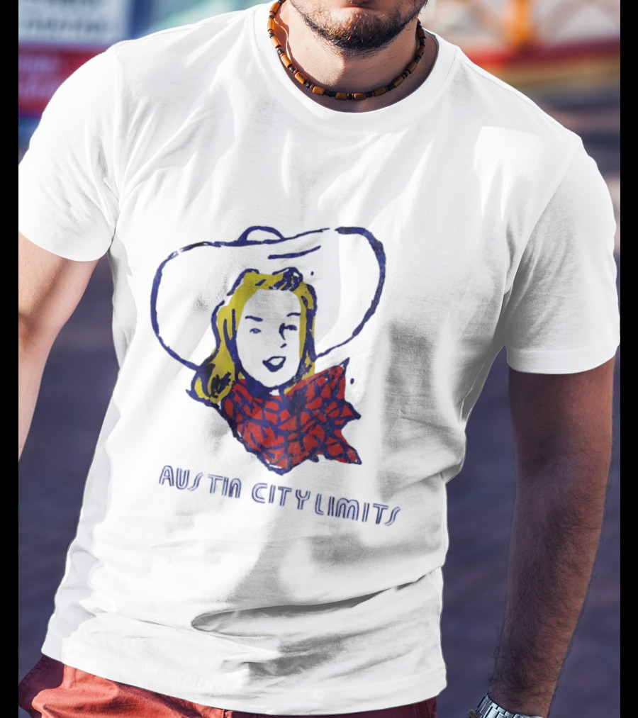 Austin City Limits Cowgirl Fashion Pop T-Shirt