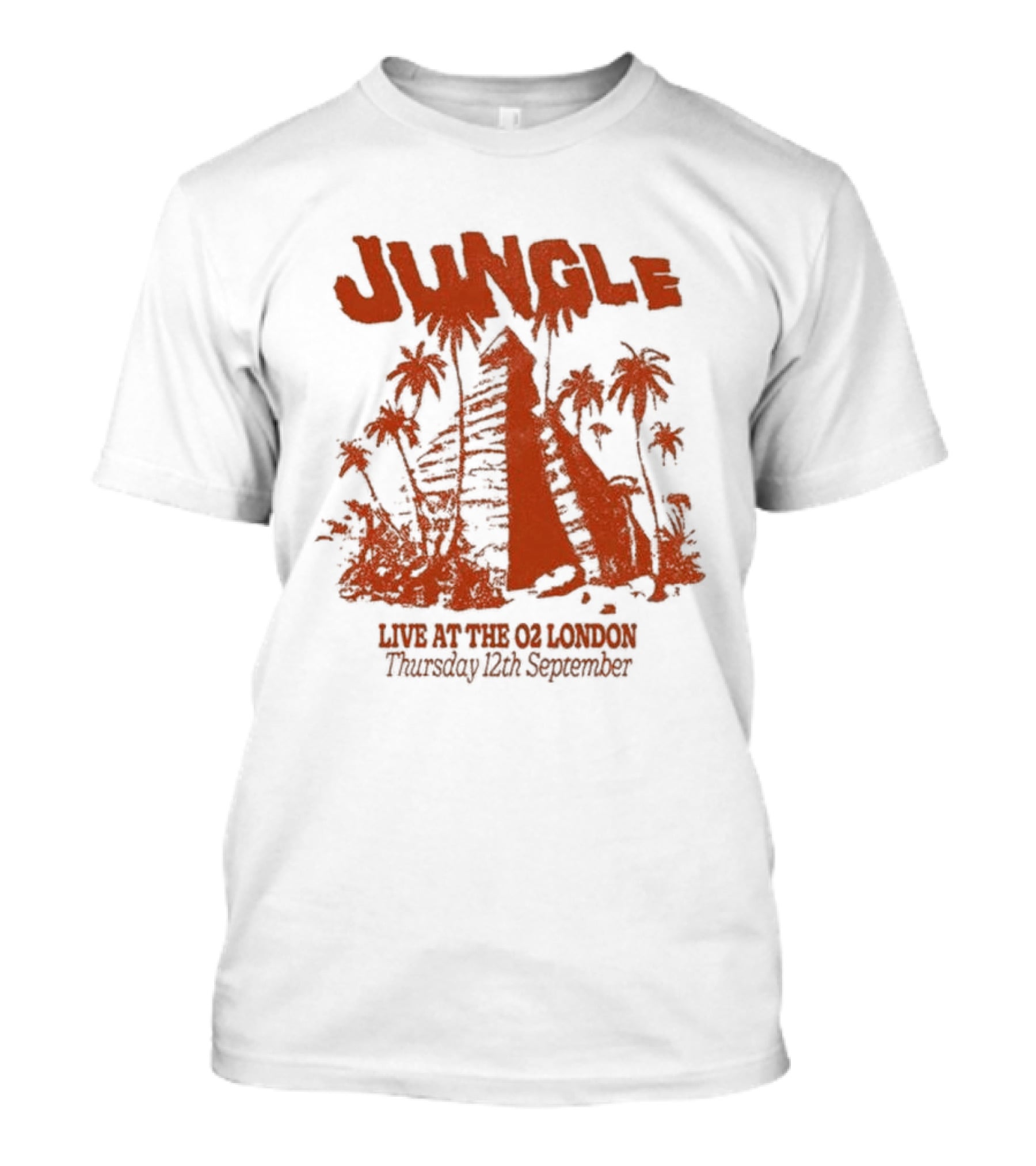 Jungle Live At The 02 London Thursday 16th September T-Shirt