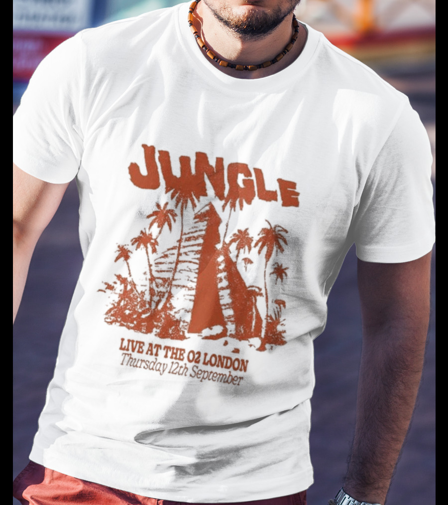 Jungle Live At The 02 London Thursday 16th September T-Shirt