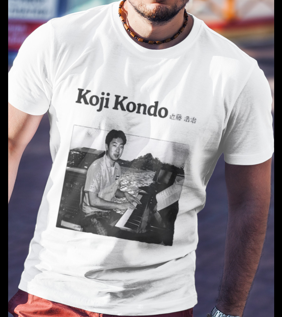 Koji Kondo I Can Hear Music Piano Masters T-Shirt