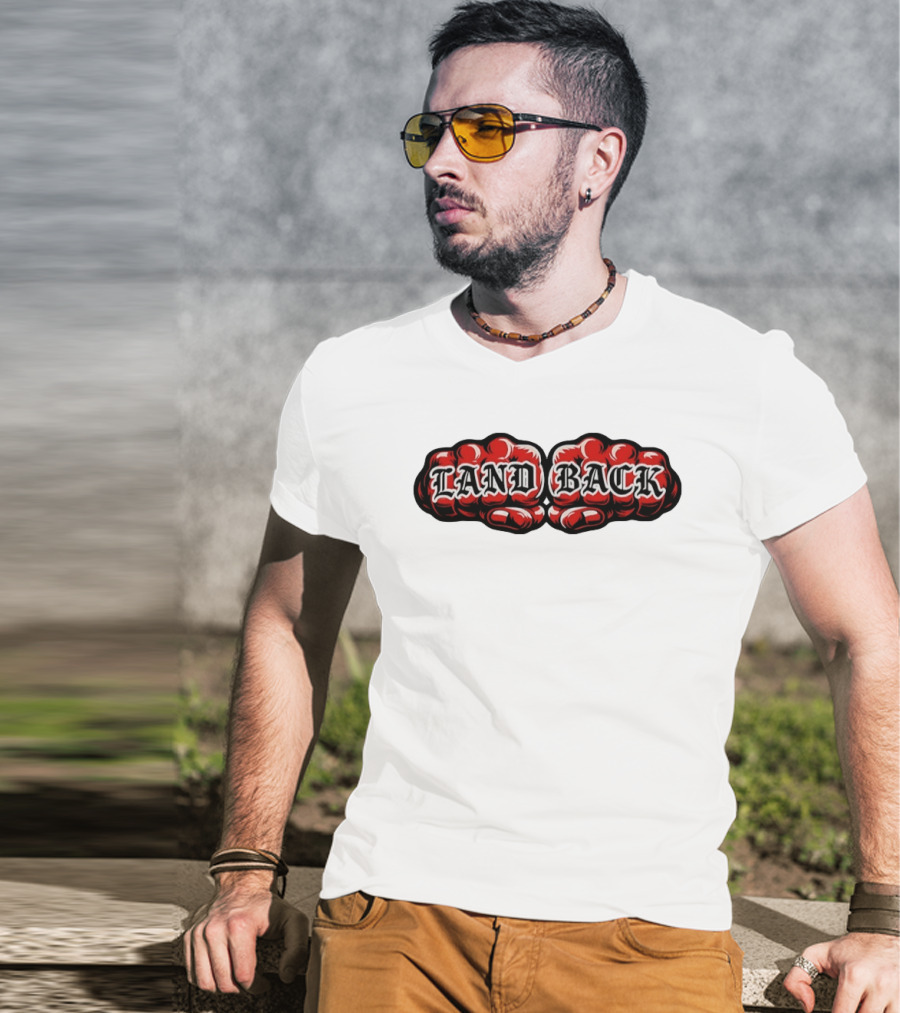 Land Back Indigenous Rights Activism Fist Symbol Social Justice T-Shirt