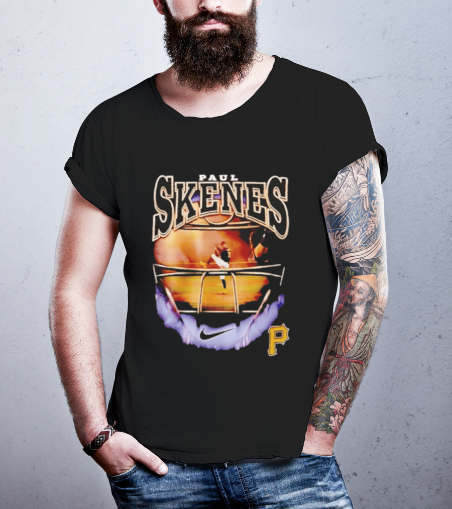 Paul Skenes Pittsburgh Pirates Nike P Logo Baseball Stadium T-Shirt