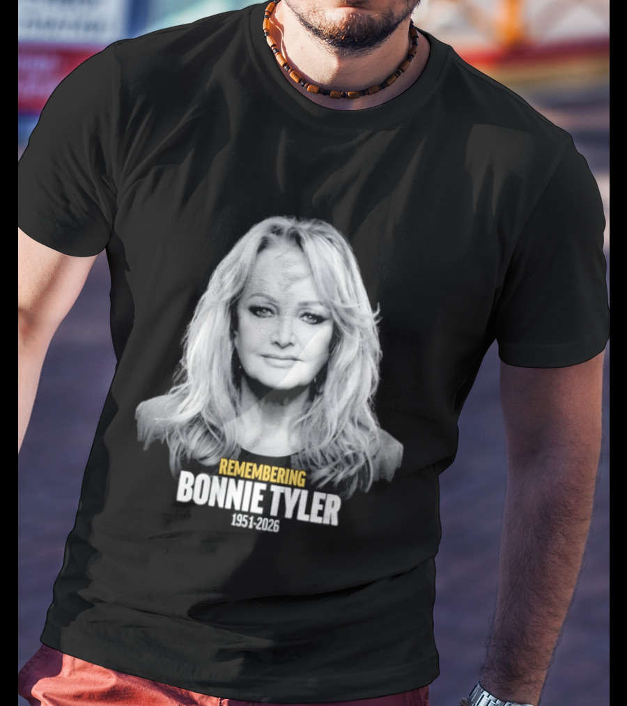 Remembering Bonnie Tyler 1951 2026 T-Shirt