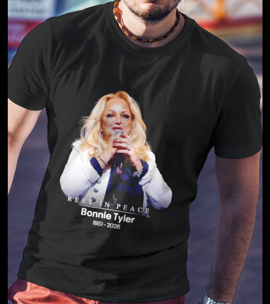 Rest In Peace Bonnie Tyler 1951 2026 T-Shirt