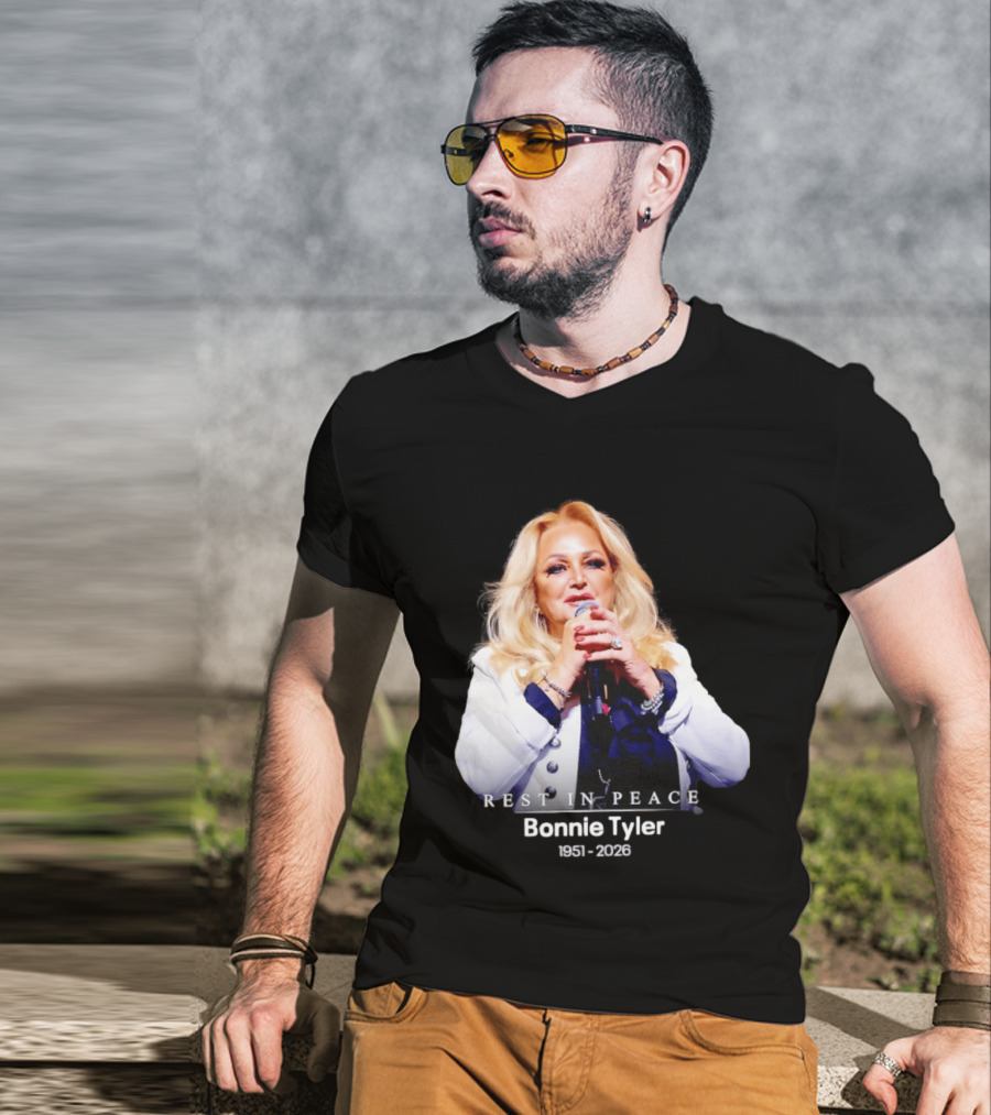 Rest In Peace Bonnie Tyler 1951 2026 T-Shirt