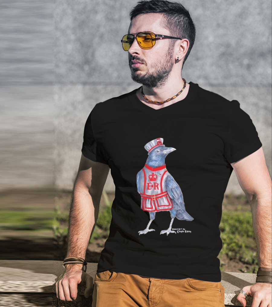 Rosaline The Raven ER Yeoman Warder Beefeater Uniform T-Shirt