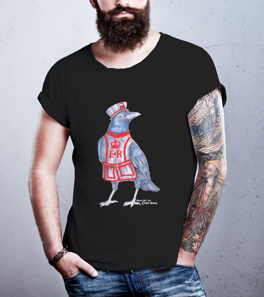 Rosaline The Raven ER Yeoman Warder Beefeater Uniform T-Shirt