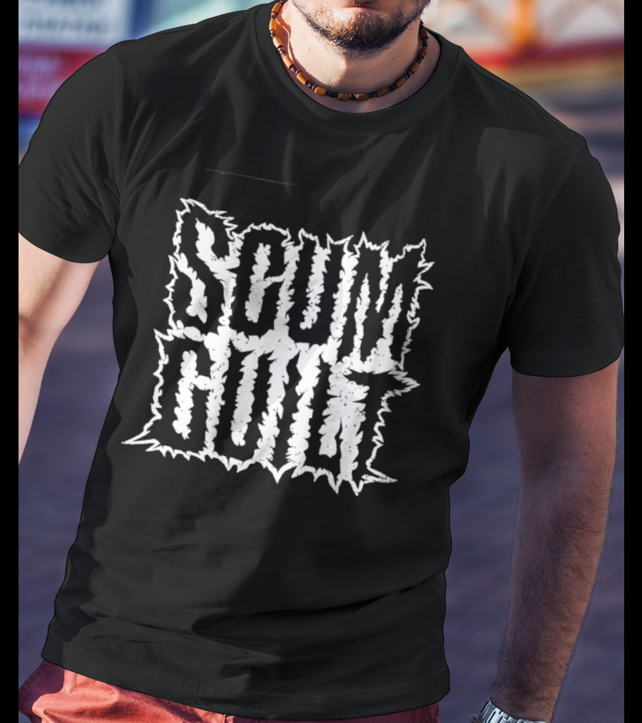 Scum Guilt Hardcore Punk Metal Band T-Shirt