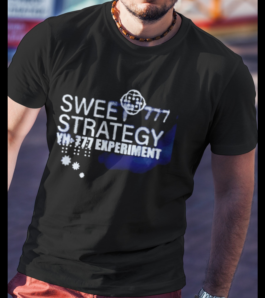Sweet Strategy YH 777 Experiment Lucky Slots Concept T-Shirt