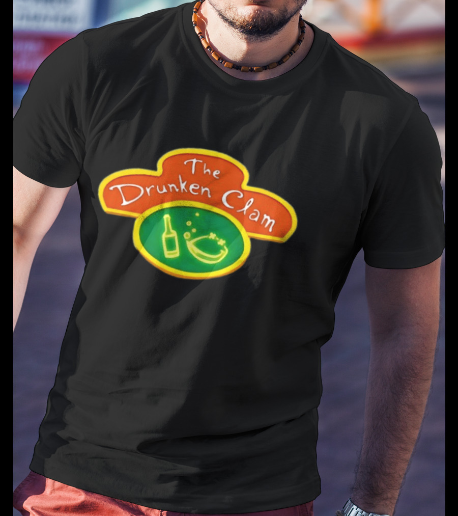 The Drunken Clam Family Guy Peter Griffin Neon Sign T-Shirt
