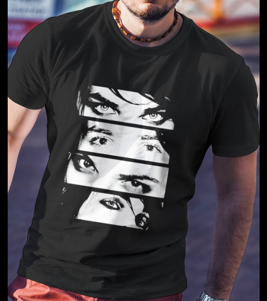 Gerard Way Eyes My Chemical Romance Emo Band Fan T-Shirt
