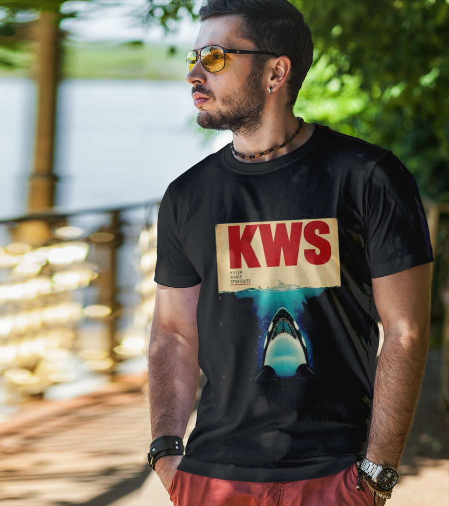 KWS Killer Whale Strategies Orca Shark Ocean T-Shirt