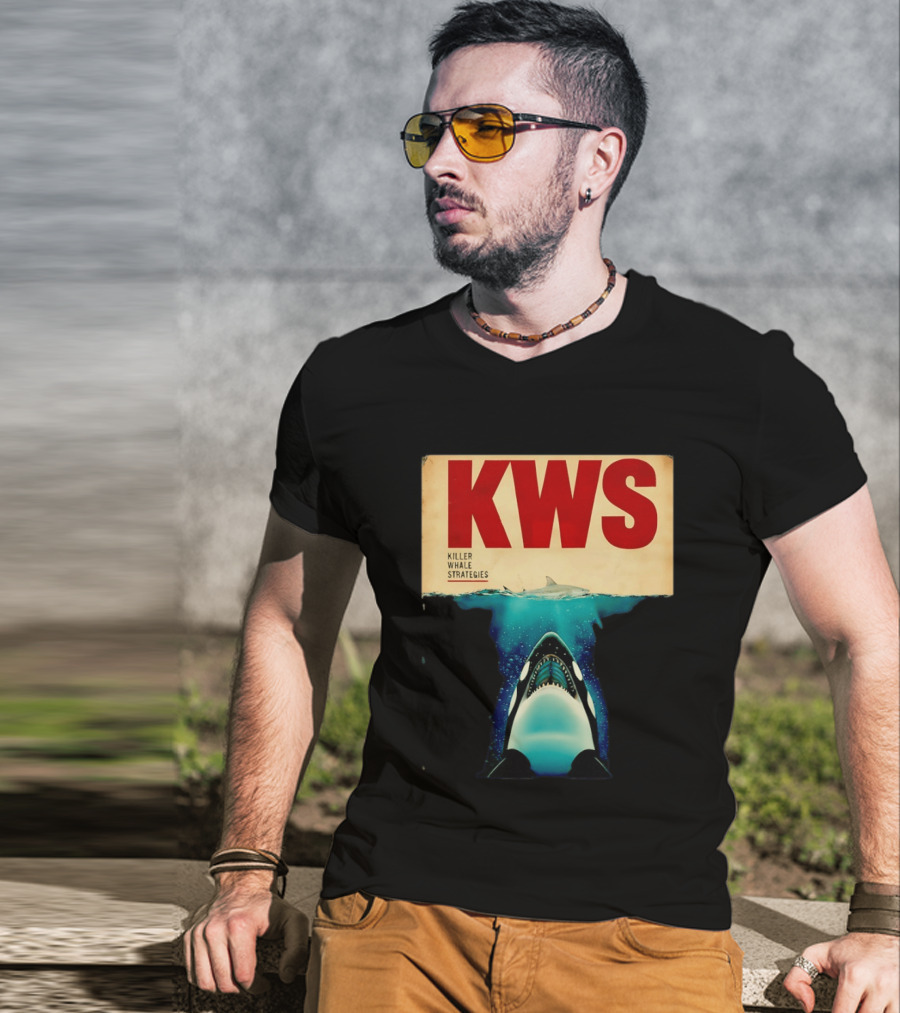 KWS Killer Whale Strategies Orca Shark Ocean T-Shirt