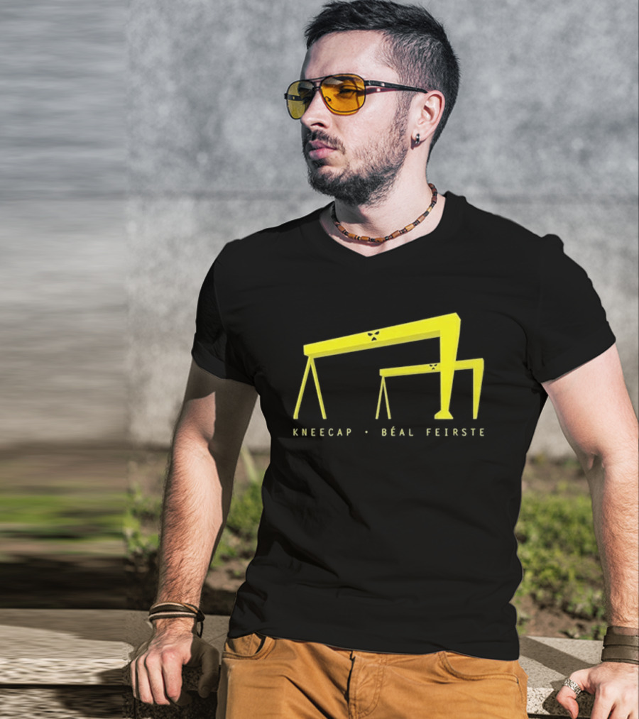 Kneecap Béal Feirste Yellow Crane T-Shirt
