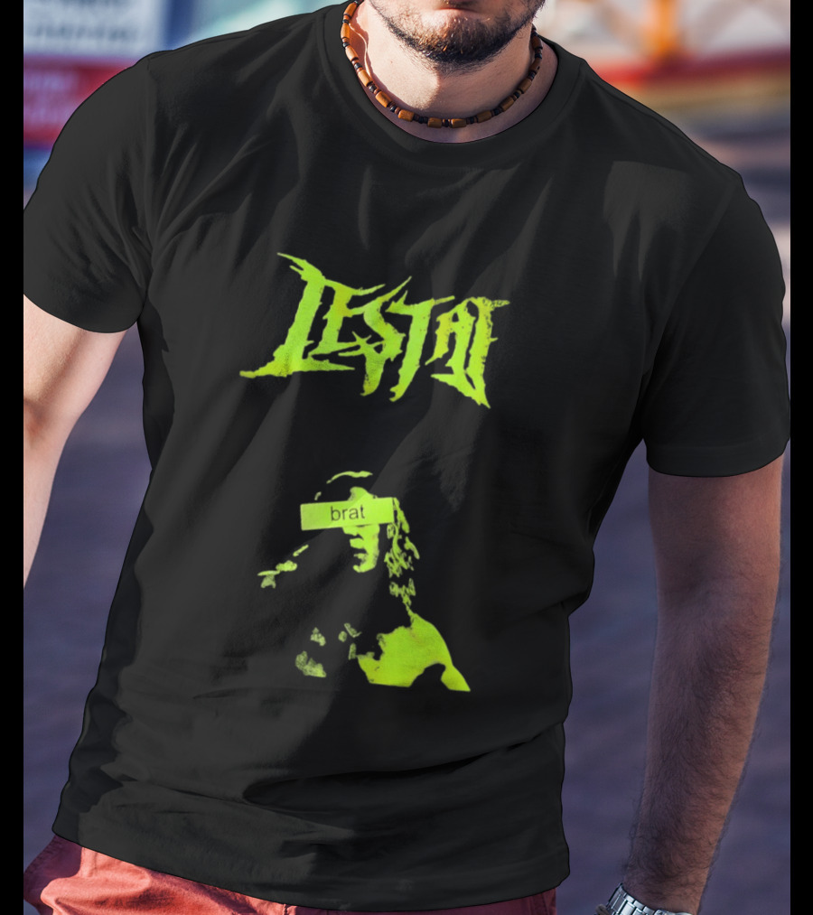 Lestat Brat Neon Green Interview With The Vampire Gothic T-Shirt