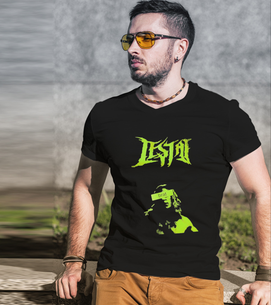 Lestat Brat Neon Green Interview With The Vampire Gothic T-Shirt