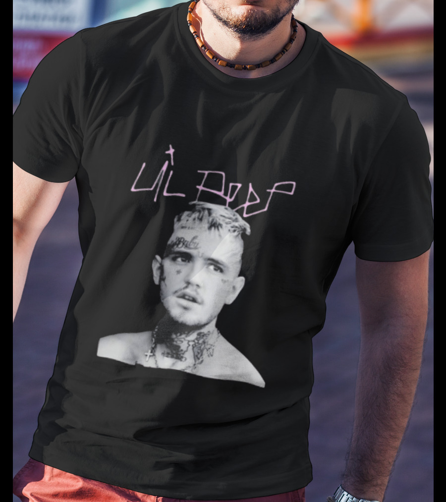 Lil Peep Gustav Elijah Åhr Emo Rap Tattoo T-Shirt
