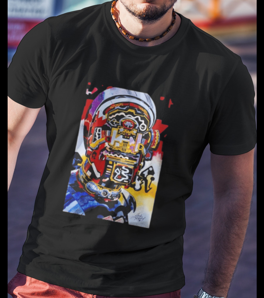 Jack Kirby Galactic Sci Fi Robot T-Shirt