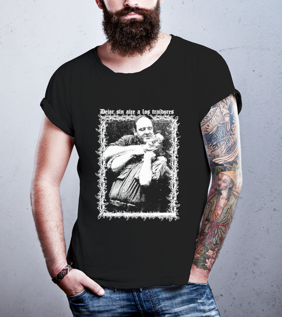 James Gandolfini Dejar Sin Aire A Los Traidores Mafia Power Cinematic T-Shirt