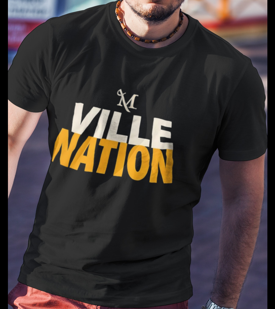 Manhattanville University Ville Nation Athletics Spirit T-Shirt