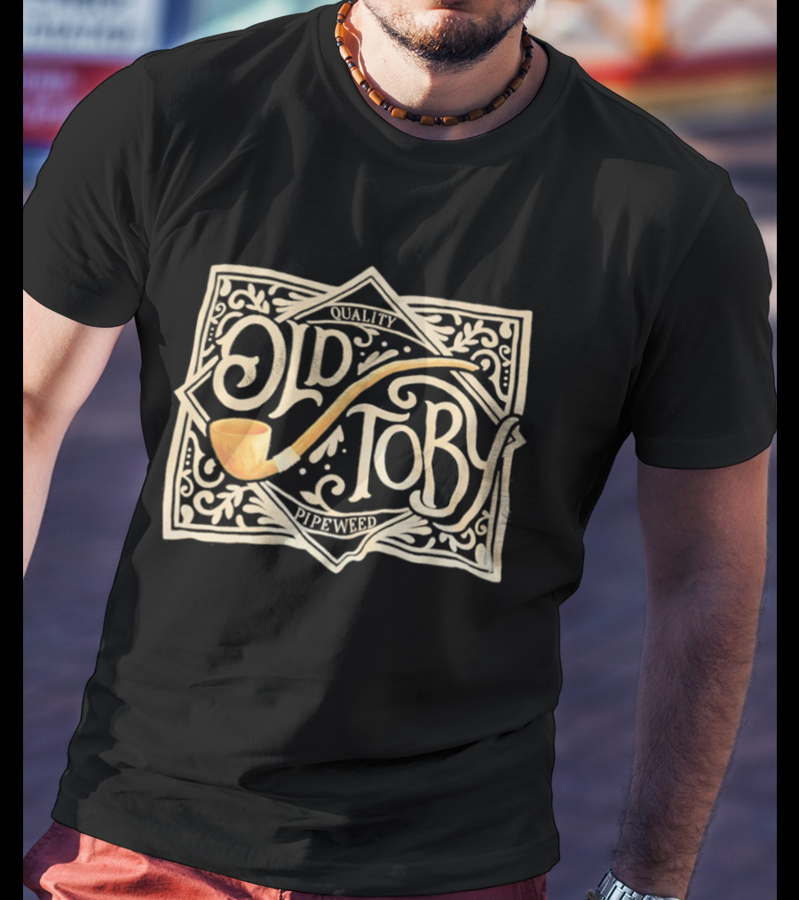 Old Toby Pipeweed Vintage Lord Of The Rings T-Shirt