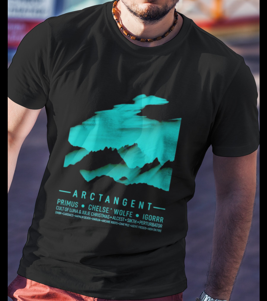 Arctangent Festival Mountains Lineup Primus Chelsea Wolfe Igorr Cult Of Luna Alcest Sikth T-Shirt