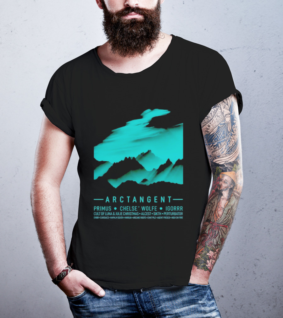 Arctangent Festival Mountains Lineup Primus Chelsea Wolfe Igorr Cult Of Luna Alcest Sikth T-Shirt