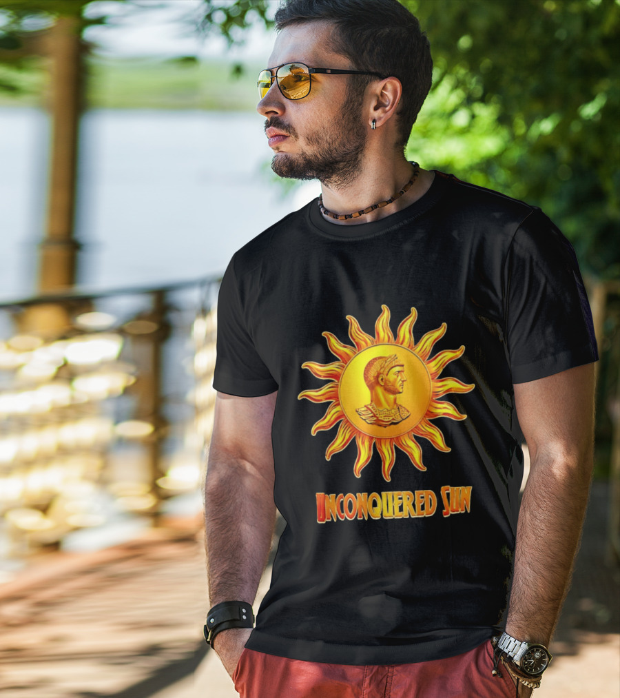 Aurelian Sol Invictus Unconquered Sun Roman Emperor T-Shirt