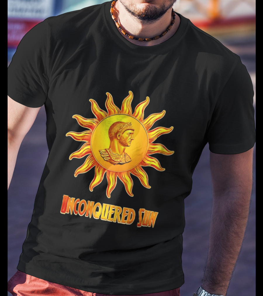 Aurelian Sol Invictus Unconquered Sun Roman Emperor T-Shirt