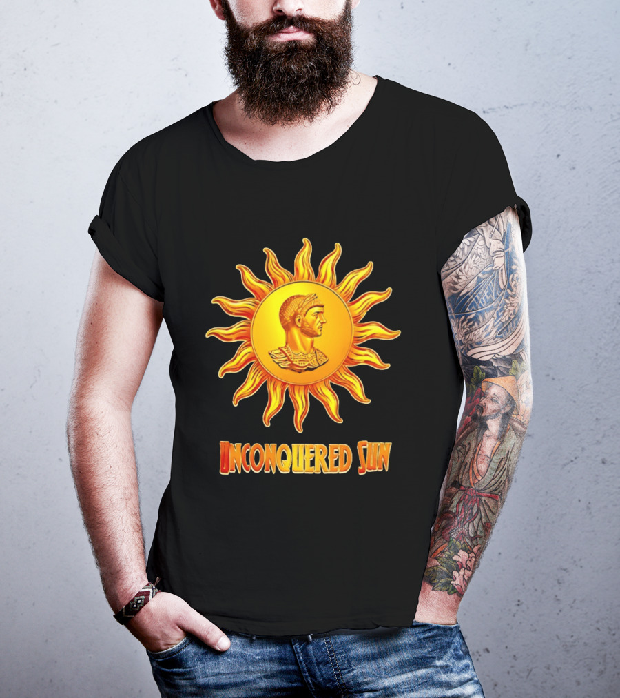 Aurelian Sol Invictus Unconquered Sun Roman Emperor T-Shirt