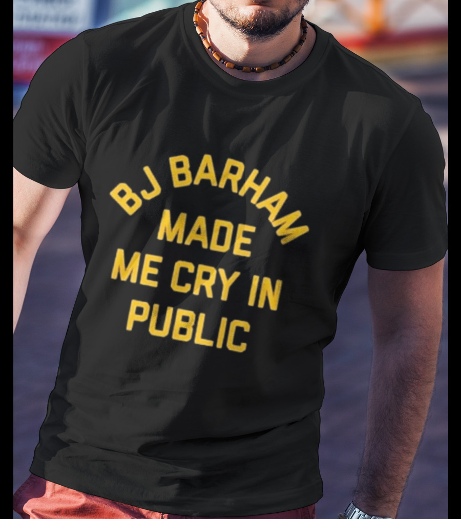 BJ Barham Made Me Cry In Public American Aquarium Band T-Shirt