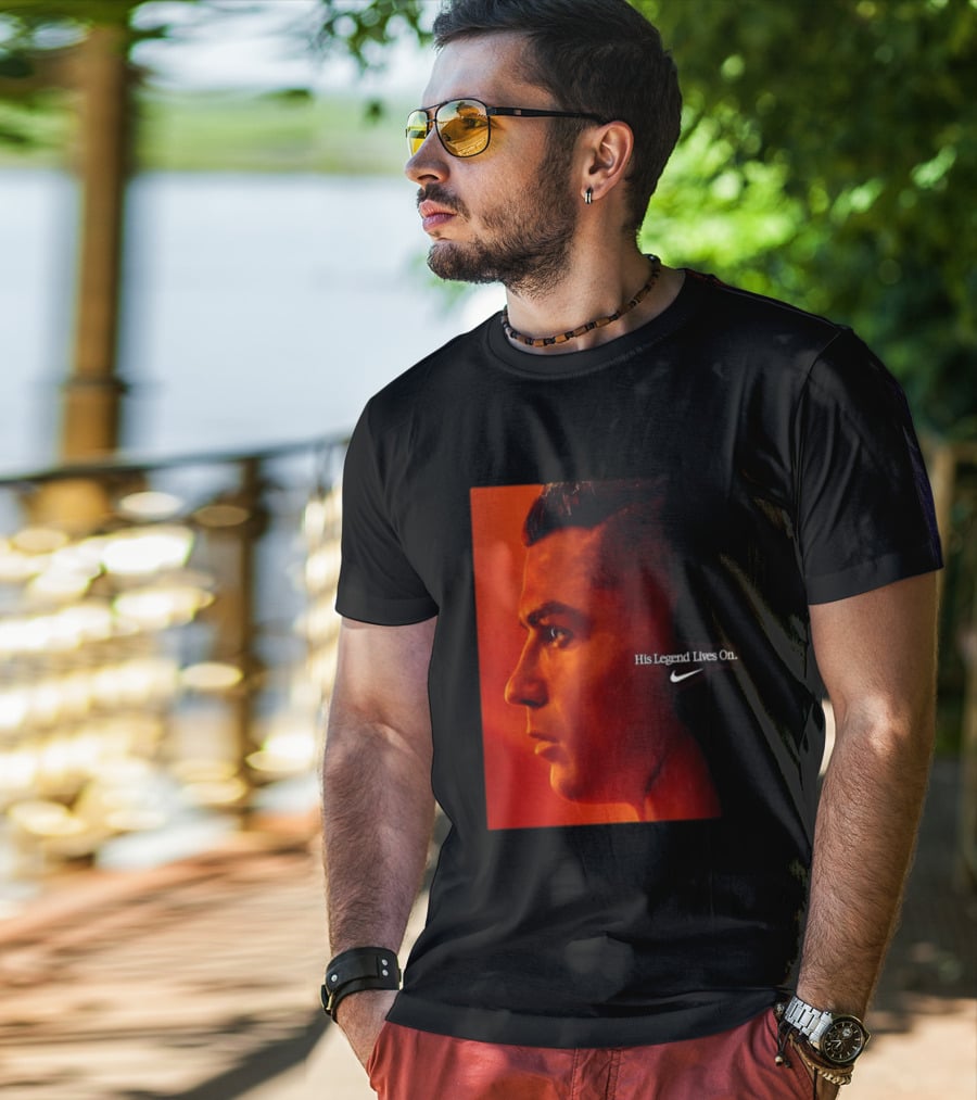 Cristiano Ronaldo His Legend Lives On Nike T-Shirt