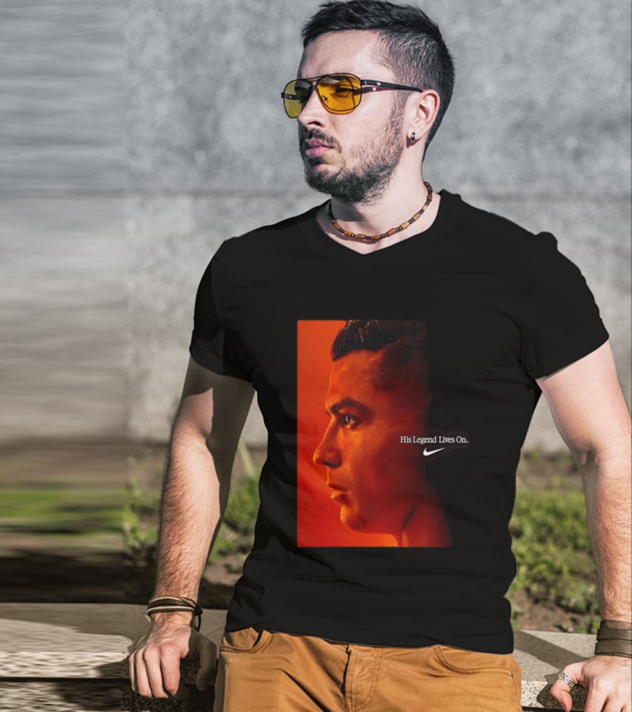 Cristiano Ronaldo His Legend Lives On Nike T-Shirt