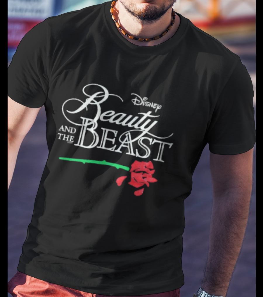 Disney Beauty And The Beast Rose T-Shirt