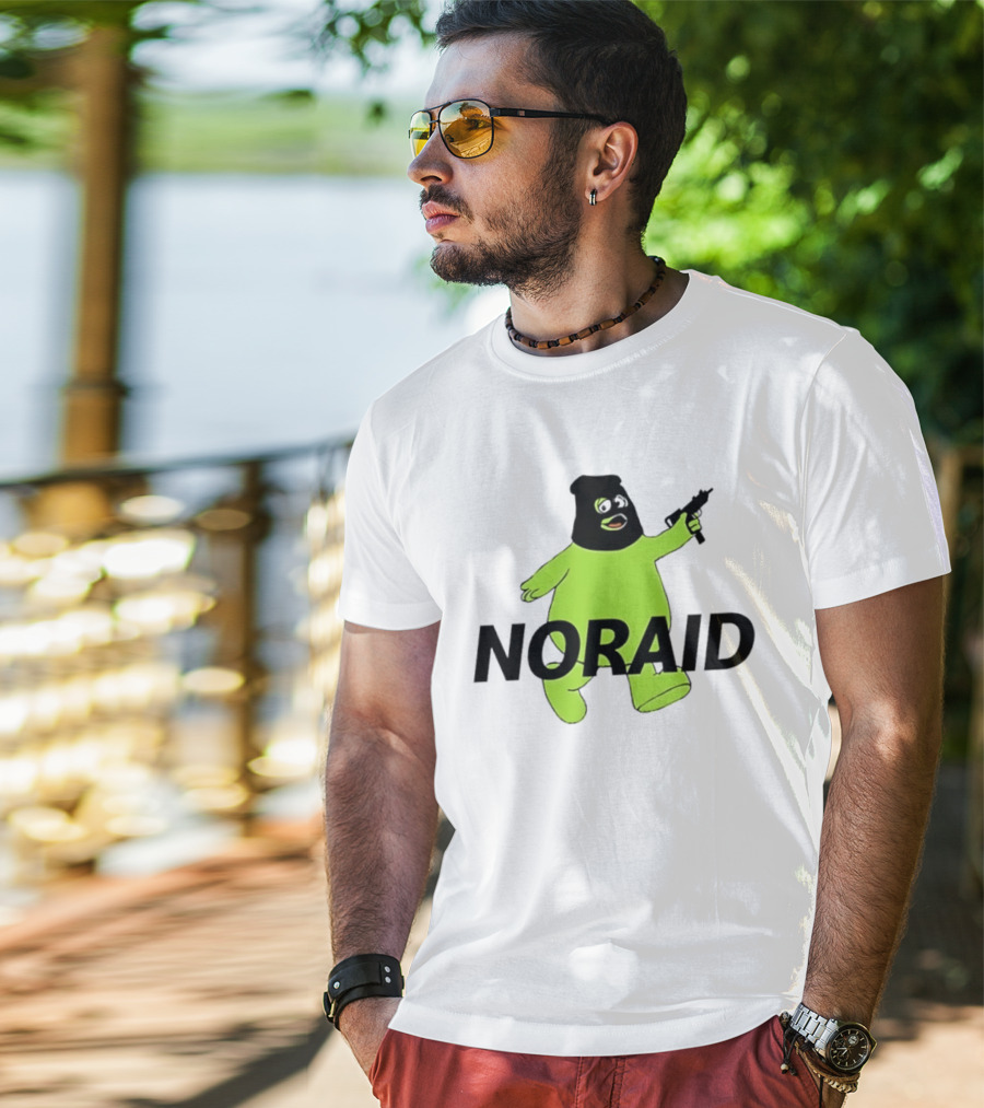 Uncle O'Grimacey Noraid With Green Character And Weapon T-Shirt