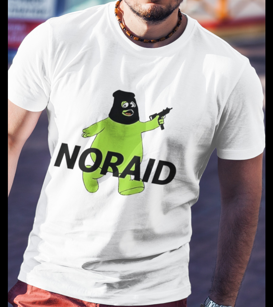 Uncle O'Grimacey Noraid With Green Character And Weapon T-Shirt