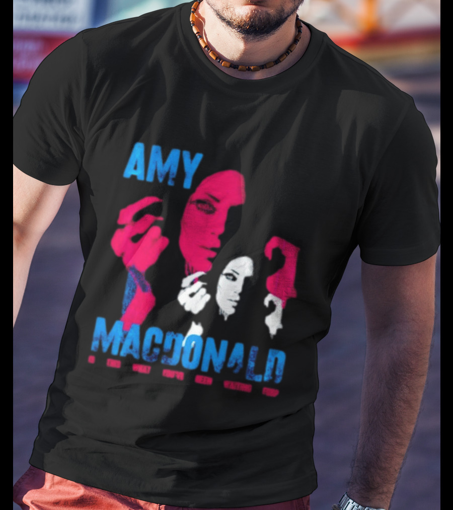 Amy Macdonald Is This What You've Been Waiting For Face T-Shirt