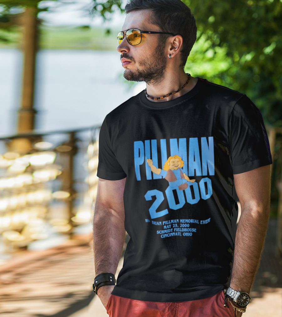 Pillman 2000 Brian Pillman Memorial Event May 25 Schmidt Fieldhouse Cincinnati Ohio T-Shirt