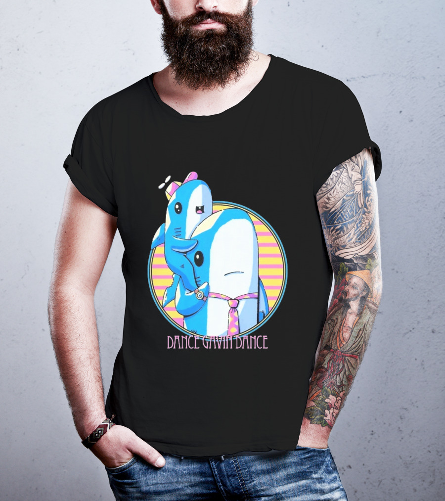 Dance Gavin Dance Shark Dad Cute Cartoon Marine Life Duo T-Shirt