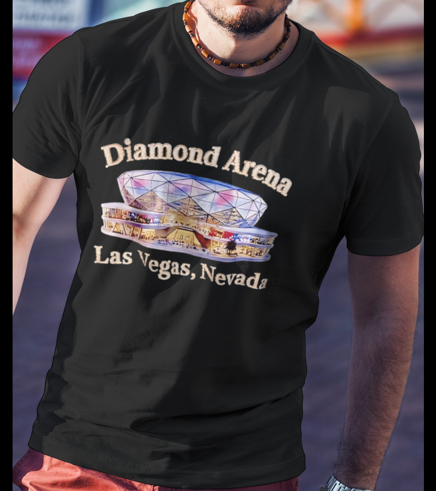 Diamond Arena Las Vegas Nevada Architecture Venue T-Shirt
