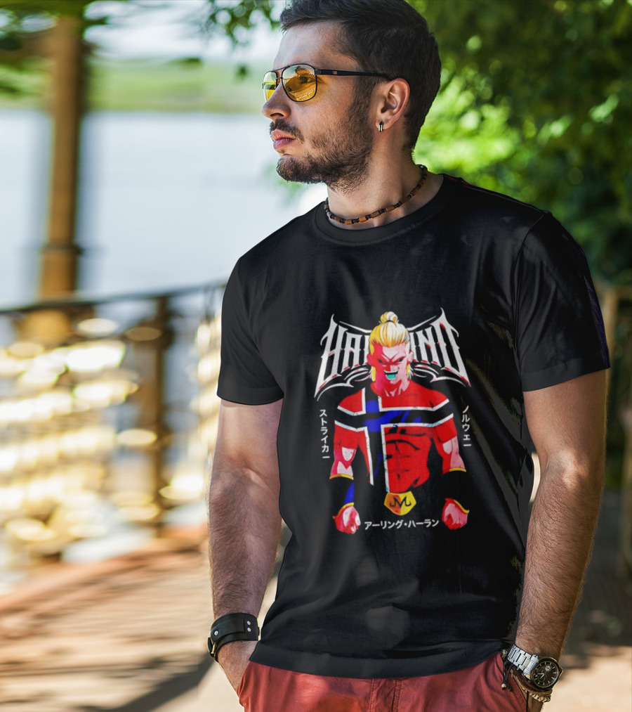Haaland Norway Striker Majin Buu T-Shirt