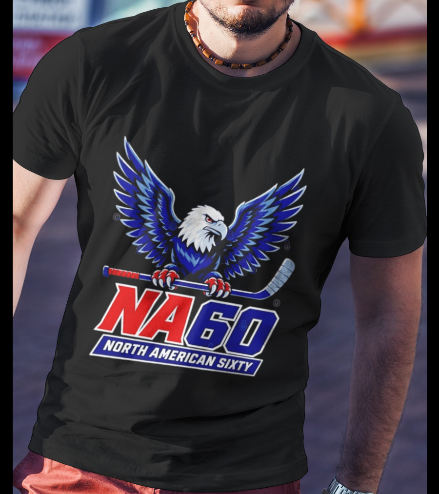 NA 60 North American Sixty Eagle Hockey T-Shirt