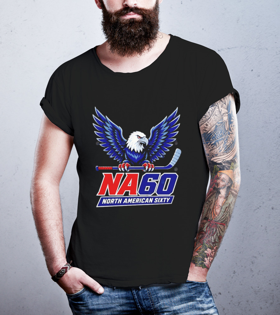 NA 60 North American Sixty Eagle Hockey T-Shirt